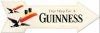Guinness Large Arrow Sign by Signs4Fun