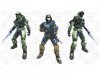 Halo Reach Series 4 Infection Action Figure 3-Pack by McFarlane