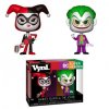 Vynl Dc Super Heroes Harley Quinn & The Joker Set Figures Funko 