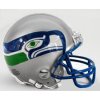 Seattle Seahawks 1983 to 2001 Riddell Mini Replica Throwback Helmet