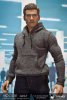 Hooded Male Sweatshirt (Gray)for 1/6 scale 12 inch figure Triad Toys