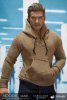 Hooded Male Sweatshirt (Sand) for 1/6 scale 12 inch figure Triad Toys