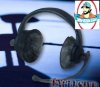 Commentator Black Headphones for Wrestling Figures