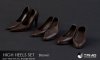 1/6 Scale High Heels Set Brown by Triad Toys