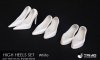 1/6 Scale High Heels Set White by Triad Toys