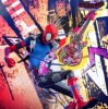 1/6 Spider-Man  Across the Spider-Verse Spider-Punk Figure Hot Toys 