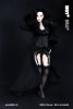 1:6 Accessories Black Evening Lingerie & Night Robe HP-024 HotPlus