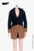  1:6 Female Figure HP-037 Cashmere Coat in Brown Outfit  HotPlus