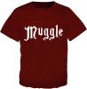Harry Potter Muggle Youth Red T Shirt size Small