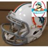 Miami Dolphins NFL 1966 Anniversary Mini Speed Football Helmet Riddell