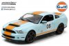 1:18 2012 Shelby GT500 Light Blue Orange Stripes Gulf Oil Greenlight