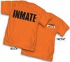 Arkham Asylum Inmate Tee-shirt T-Shirt XL or L DC Comics