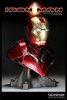 Iron Man - Battle Damaged Life-Size Bust by Sideshow Collectibles