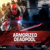 1/6 Scale Marvel Armorized Deadpool Figure Hot Toys 908909