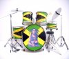 Miniature Drums Collection Jamaica by CV Eurasia1
