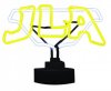 JLA Mini Neon Sign Us Version Justice League Logo by DC