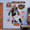 Fathead Josh Cribbs(looking) Cleveland Browns  NFL