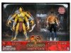 Mortal Kombat Goro's Lair Goro and Bloody Johnny Cage by Jazwares