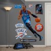 Fathead NBA Kevin Durant No. 35 Oklahoma City Thunder