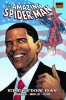 Marvel Barack Obama Hard Cover Book Spider-Man Election Day Premium