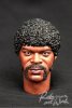 Gangster painted headsculpt Samuel Jackson Rainman Jules Winnfield