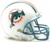 Miami Dolphins 1997 to 2012 Riddell Mini Replica Throwback Helmet 