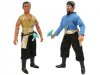 Star Trek Mirror Universe Cloth Retro Series 01 Set of Kirk & Spock