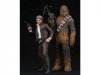 Star Wars 1/10 Han Solo & Chewbacca Ep VII ArtFX Statue Kotobukiya
