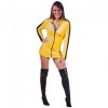 Bruce Lee Yellow Jumpsuit Ladies Dress (Small)