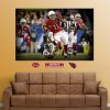 Larry Fitzgerald Super Bowl Moment Mural Arizona Cardinals