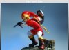 Legends of Zelda: Goron Tunic (Fire) red Link Statue 