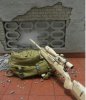 1/6 Ramadi Rooftop Hand Crafted Display Long Base 4 Sniper Chris Kyle