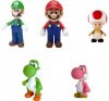 Super Mario Brothers 5 inch Classic Figure Set of 5