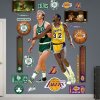 Fathead NBA Magic Johnson -Larry Bird Duo Los Angeles Lakers