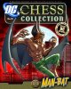 Dc Superhero Chess Magazine #24 Man Bat Black Rook Eaglemoss