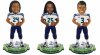 NFL Seattle Seahawks Super Bowl XLVIII Set of 3 Bobble Head Forever 