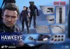 1/6 Scale Hawkeye Civil War Movie Masterpiece Hot Toys 902684 Used