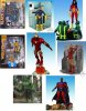 Marvel select Bundle of 8 figures Iron Man Hulk Wolverine Magneto