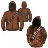 Star Wars Chewbacca I am Chewie Zip-Up Hoodie Large Size