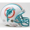 Miami Dolphins 1980 to 1996 Riddell Mini Replica Throwback Helmet
