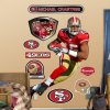 Fathead Michael Crabtree San Francisco 49ers NFL