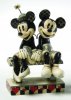  Disney Traditions B&W Mickey Minnie Duo Figurine by Enesco