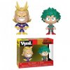 Vynl My Hero Academia All Might & Deku 2 Pack Figures Funko 