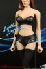 1/6 Figure Accessory Leather Lingerie Set Model B MC-F049B Mc Toys