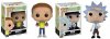 Pop Animation! Rick and Morty Set of 2 Vinyl Figures Funko