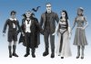 Munsters Black & White Set of 5 Action Figure by Diamond Select