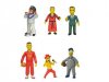 The Simpsons 25th Anniversary 5" Celebrity Guest Stars Set of 6 Neca