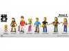 The Simpsons 25th Anniversary 5" Celebrity Guest Stars Set of 8 Neca