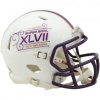 NFL Super Bowl 47 XLVII Mini Speed Football Helmet Riddell