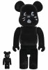 NYA Flocky Bearbrick 400% & 100% 2 Pack Medicom